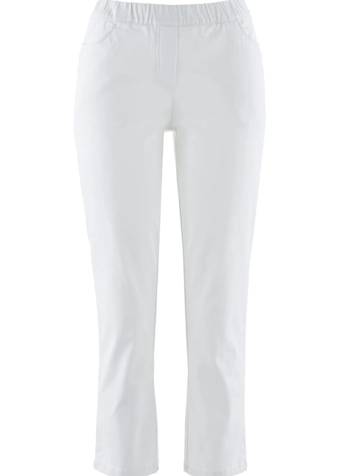 Mujer bonprix bonprix Pantalón capri sin cierre con elástico