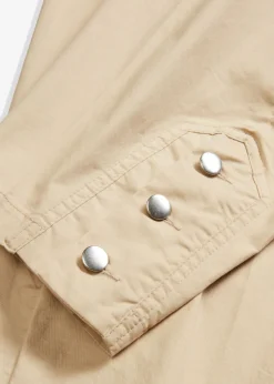 bonprix bonprix Pantalones|Novedades>Pantalón cargo de algodón elástico Beige verdoso