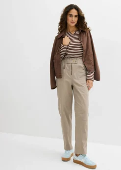 Mujer bonprix bonprix Pantalón cargo de sarga
