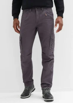 Hombre bonprix bonprix Pantalón cargo, relaxed fit, straight
