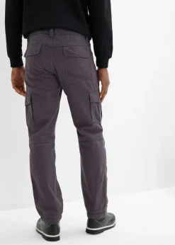 Hombre bonprix bonprix Pantalón cargo, relaxed fit, straight