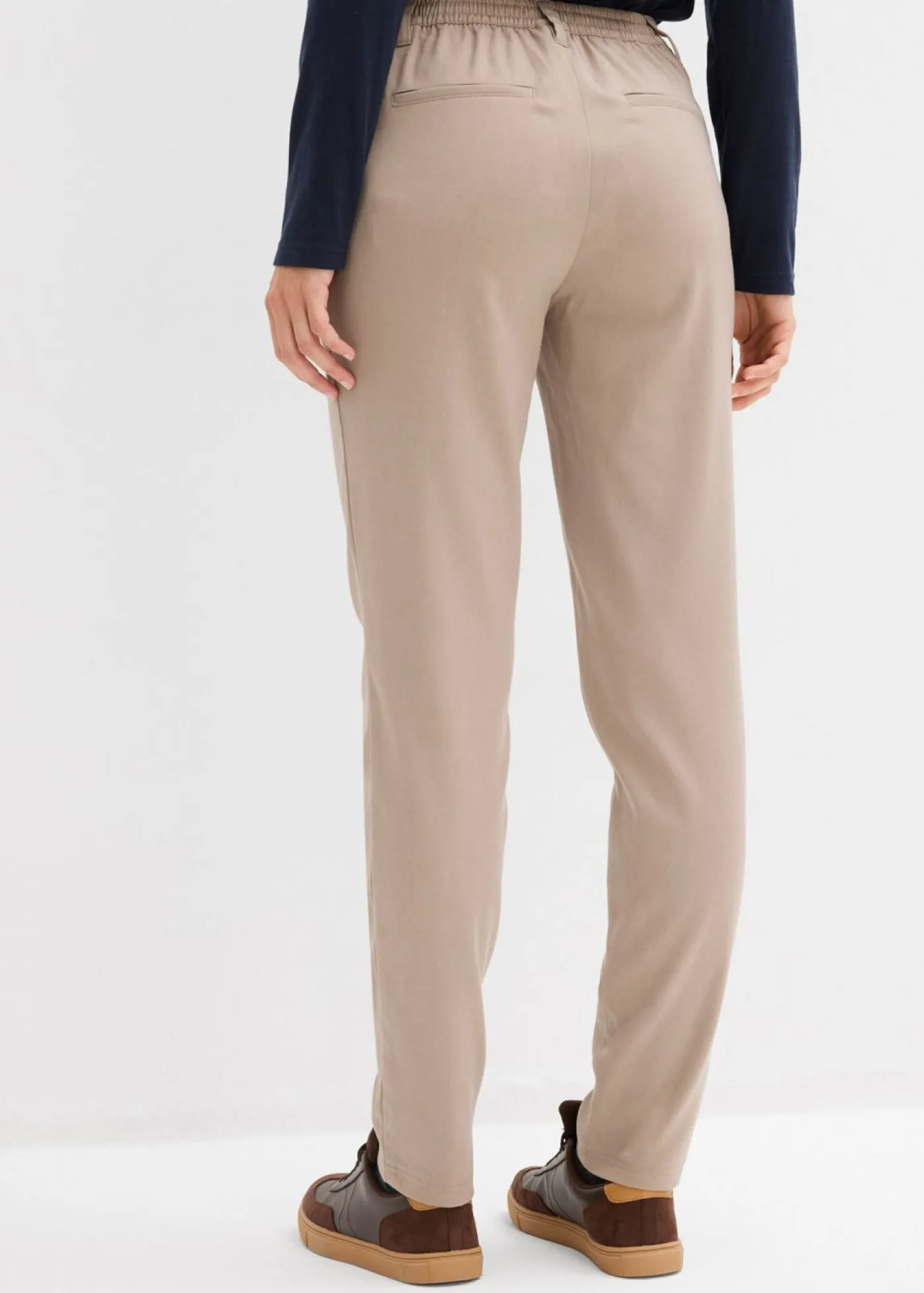 Mujer bonprix bonprix Pantalón chino de mezcla de viscosa