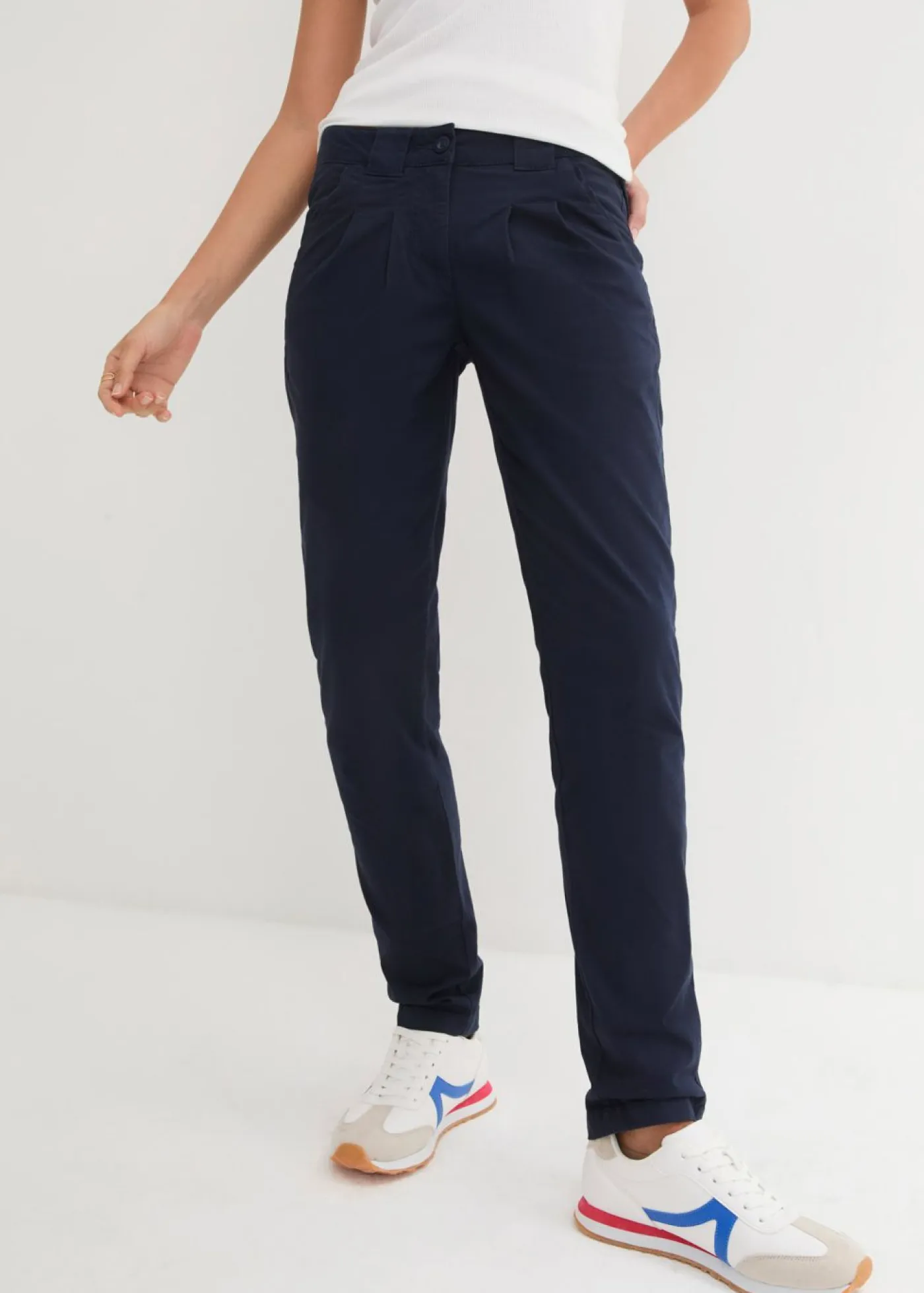Mujer bonprix bonprix Pantalón chino elástico