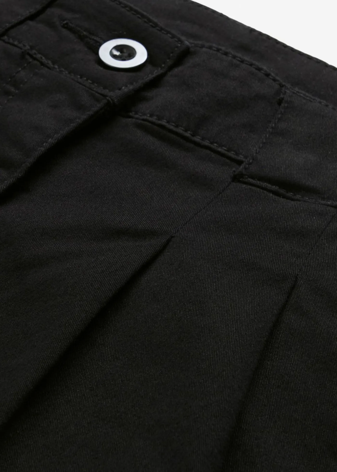 bonprix bonprix Pantalones|Tallas Pequeñas>Pantalón chino elástico Negro