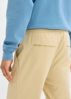 Hombre bonprix bonprix Pantalón chino elástico con corte recto y relajado