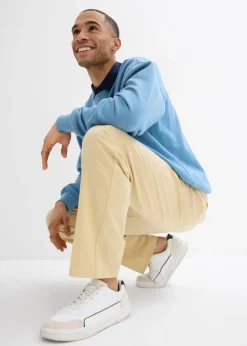 Hombre bonprix bonprix Pantalón chino elástico con corte recto y relajado