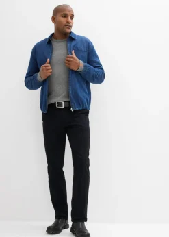 Hombre bonprix bonprix Pantalón chino regular fit de puro algodón, straight