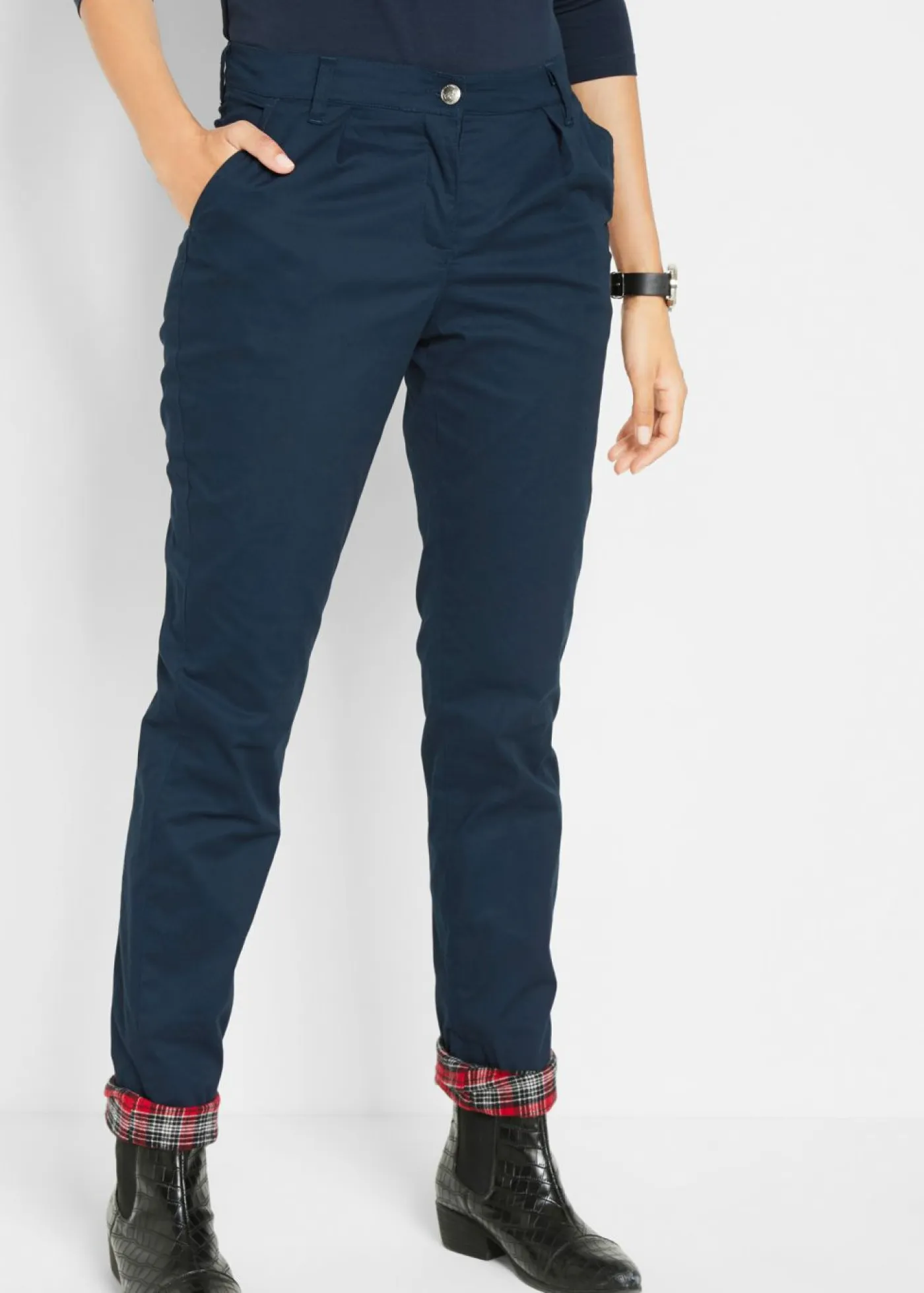 Mujer bonprix bonprix Pantalón chino térmico