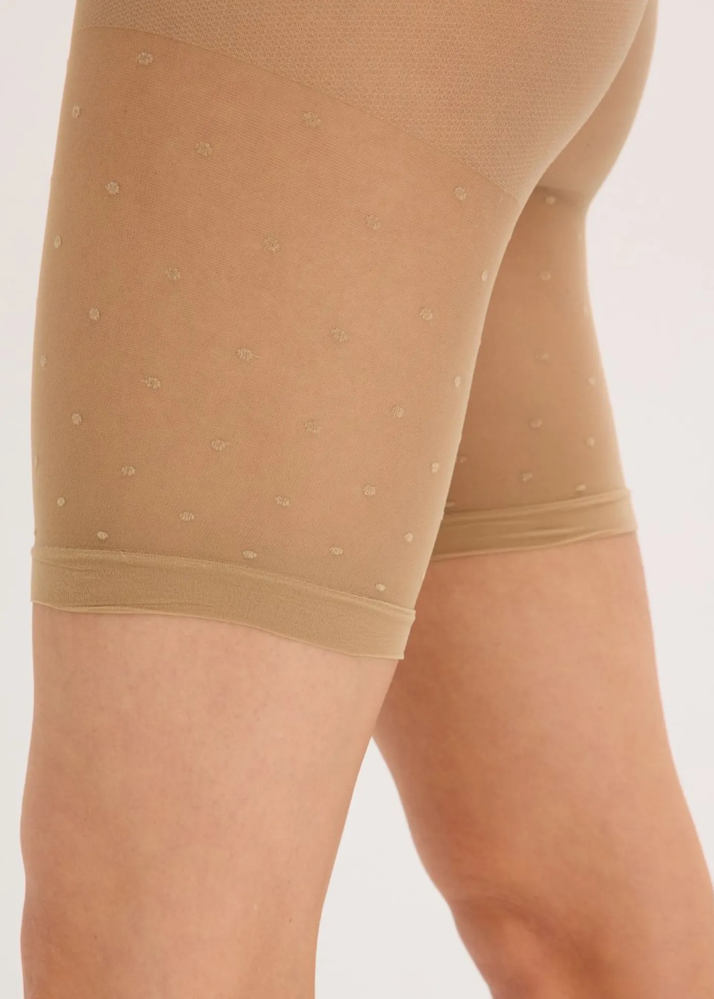 bonprix bonprix Pantalones>Pantalón ciclista "antirrozaduras" de 40 den de poliamida transpirable Beige