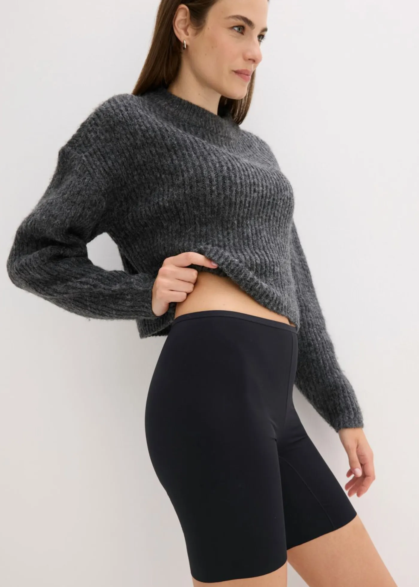 bonprix bonprix Pantalones>Pantalón ciclista antirrozaduras con efecto transpirable Negro