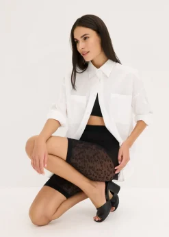 Mujer bonprix bonprix Pantalón ciclista antirrozaduras de 50 den con puños cómodos