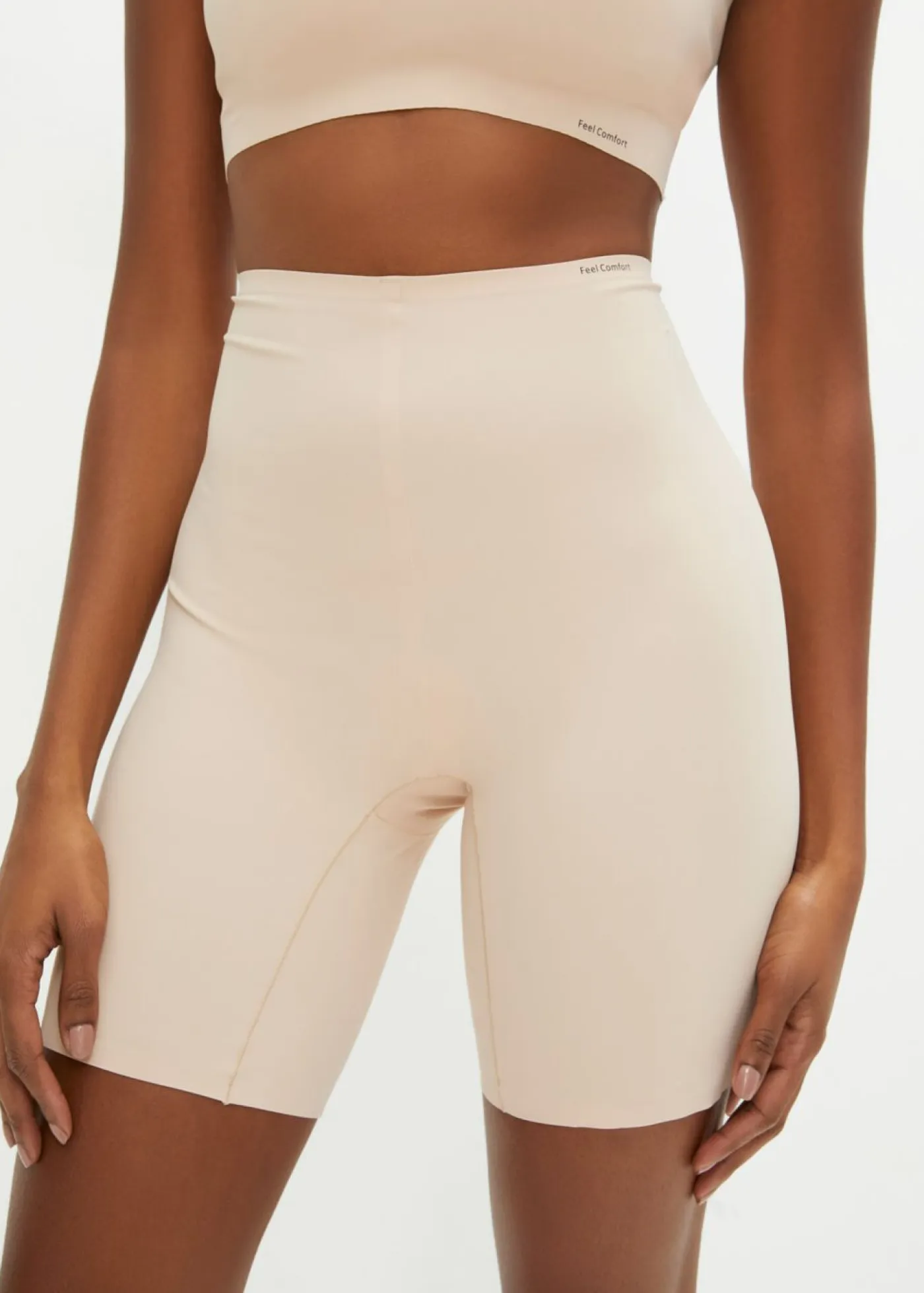 Mujer bonprix bonprix Pantalón ciclista Feel Comfort con corte láser