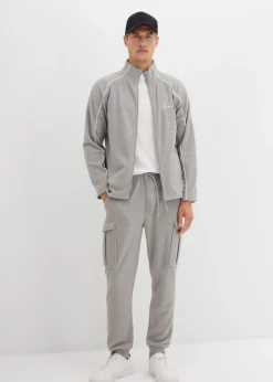 Hombre bonprix bonprix Pantalón cálido tipo cargo de felpa con corte regular