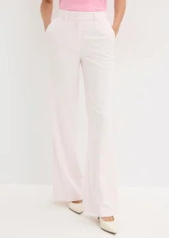 bonprix bonprix Pantalones|Tallas Pequeñas>Pantalón con cintura cómoda Rosa claro