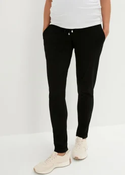 bonprix bonprix Premamá>Pantalón con cintura elástica Negro