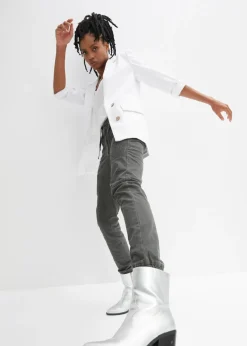 Mujer bonprix bonprix Pantalón con detalles biker