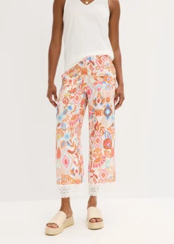 Mujer bonprix bonprix Pantalón con encaje