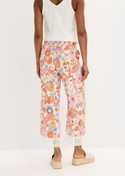 Mujer bonprix bonprix Pantalón con encaje