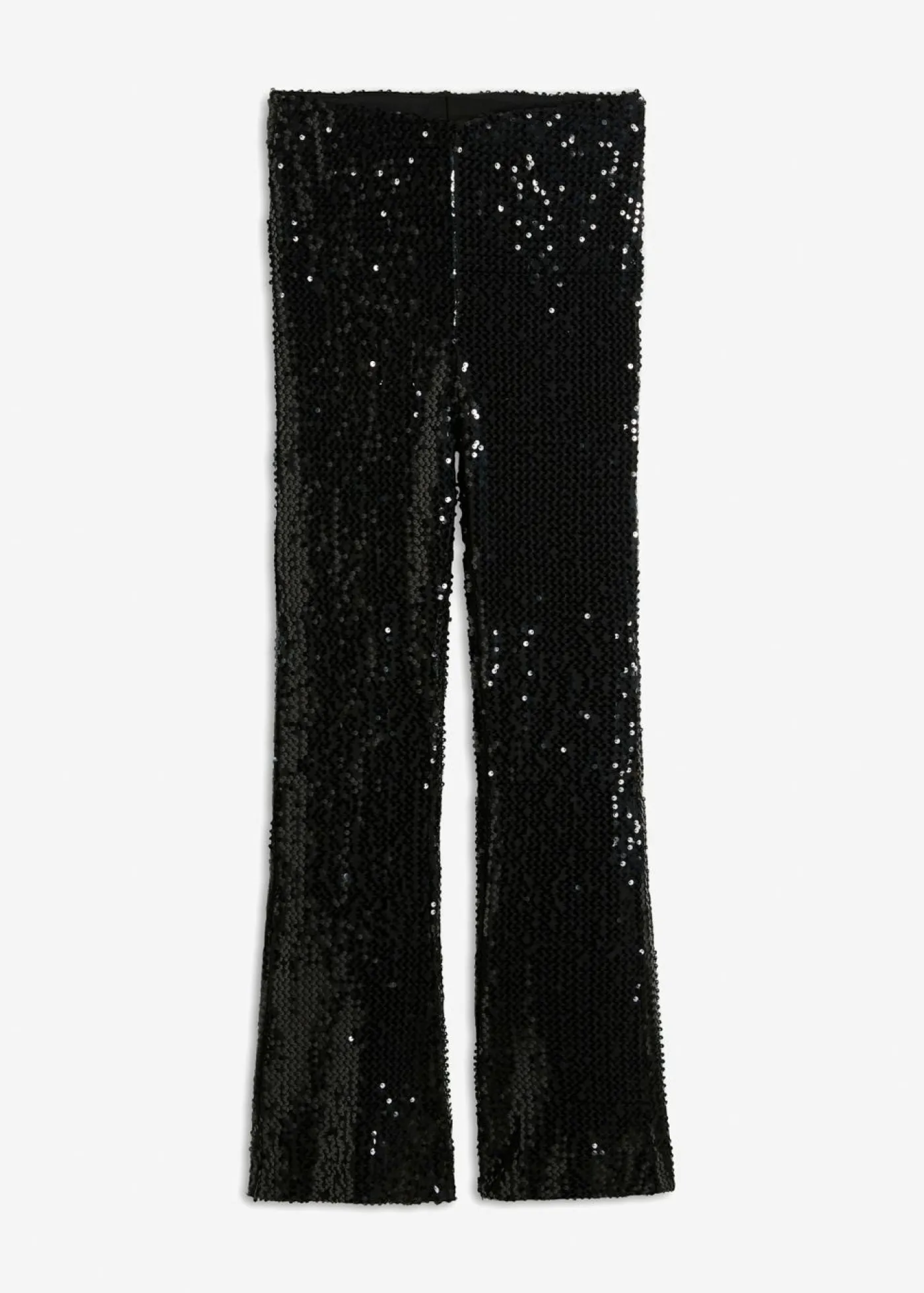 bonprix bonprix Pantalones>Pantalón con lentejuelas Negro