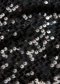 bonprix bonprix Pantalones>Pantalón con lentejuelas Negro