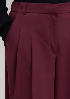 Mujer bonprix bonprix Pantalón con pinzas, cinturilla cómoda y abertura