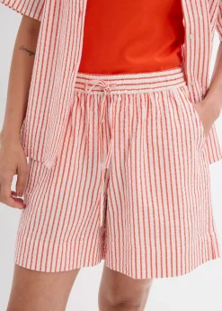 Mujer bonprix bonprix Pantalón corto de algodón puro