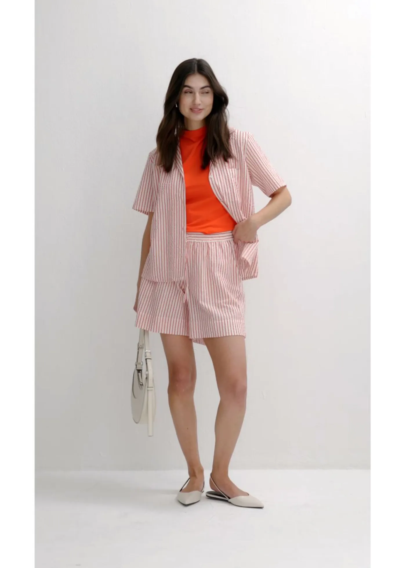 Mujer bonprix bonprix Pantalón corto de algodón puro