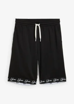 bonprix bonprix Shorts|Ropa Deportiva>Pantalón corto de chándal Negro
