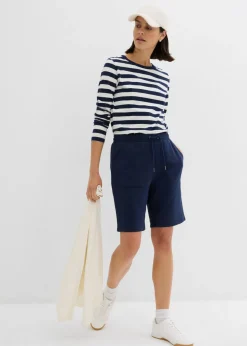 Mujer bonprix bonprix Pantalón corto de chándal con bolsillos