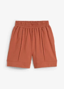 Mujer bonprix bonprix Pantalón corto de chándal de mezcla de algodón