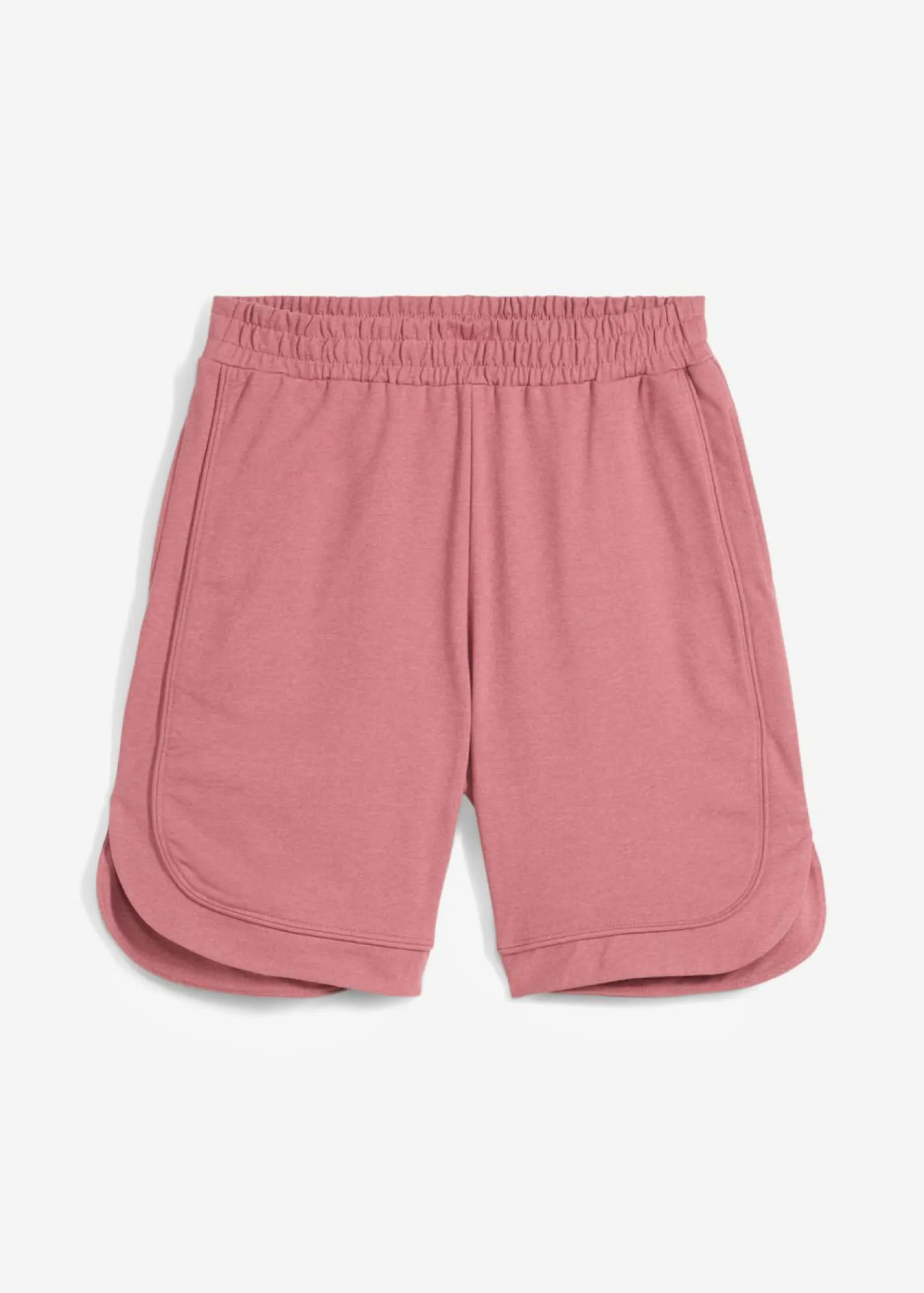 bonprix bonprix Shorts|Pantalones>Pantalón corto de chándal de mezcla de algodón con corte ancho baya suave jaspeado