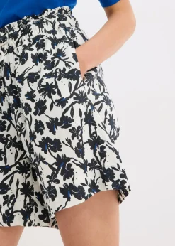 Mujer bonprix bonprix Pantalón corto de lino