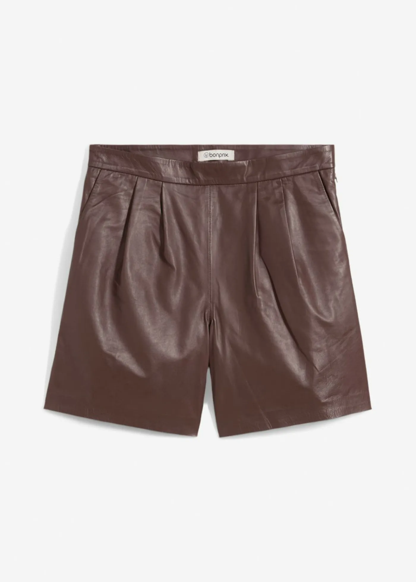 Mujer bonprix bonprix Pantalón corto de napa de cordero