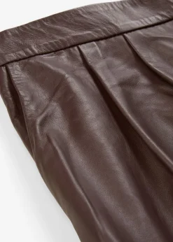 Mujer bonprix bonprix Pantalón corto de napa de cordero