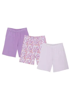 Niños bonprix bonprix Pantalón corto de punto de algodón orgánico puro (3 unidades)