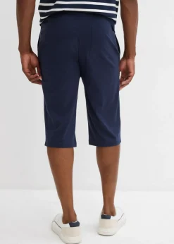 Hombre bonprix bonprix Pantalón corto de punto (2 unidades) de algodón orgánico puro