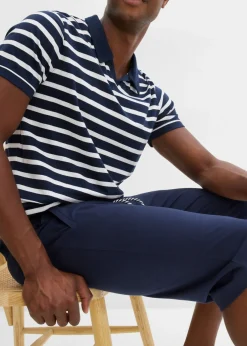 Hombre bonprix bonprix Pantalón corto de punto (2 unidades) de algodón orgánico puro