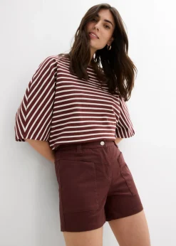 Mujer bonprix bonprix Pantalón corto de sarga