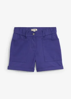 bonprix bonprix Shorts|Pantalones>Pantalón corto de sarga Azul marino