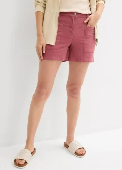 bonprix bonprix Shorts|Pantalones>Pantalón corto de sarga baya suave