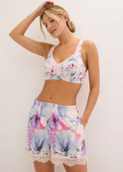 Mujer bonprix bonprix Pantalón corto para dormir (2 unidades) de mezcla suave de viscosa