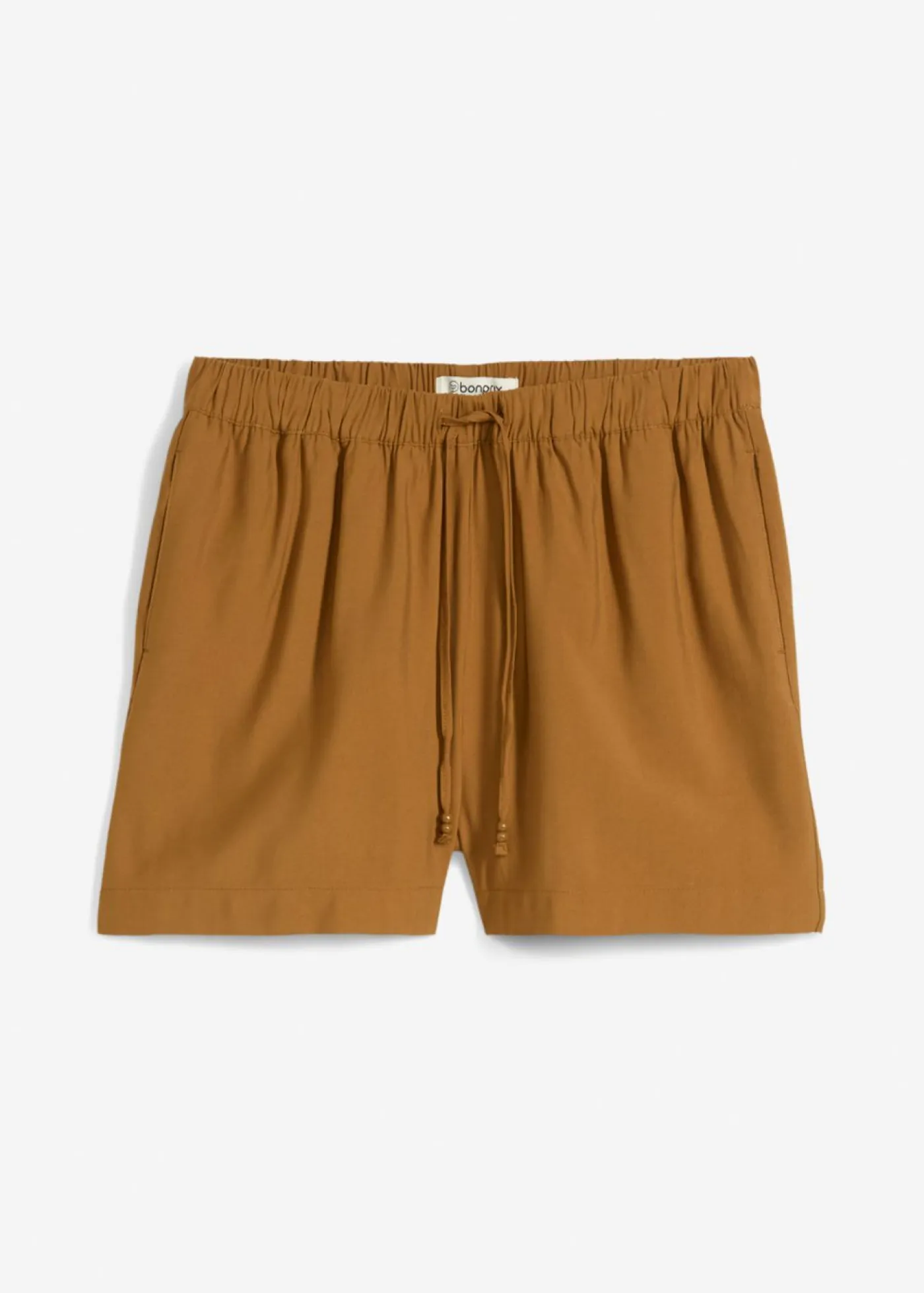 bonprix bonprix Shorts|Pantalones>Pantalón corto sin cierre Marrón coñac