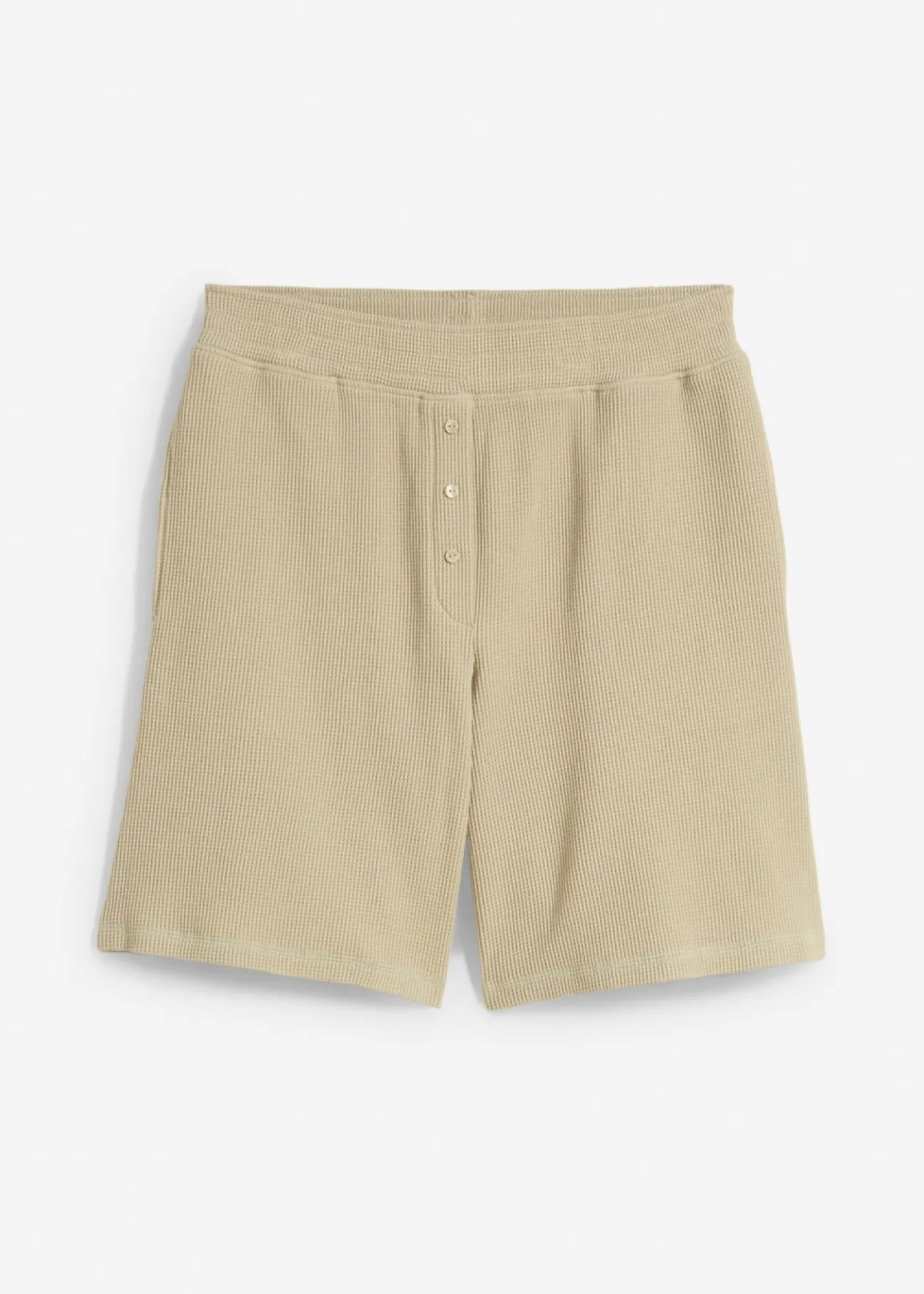 Mujer bonprix bonprix Pantalón corto sin cierre de algodón puro