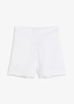 Mujer bonprix bonprix Pantalón corto sin cierre de mezcla de lino vaporoso