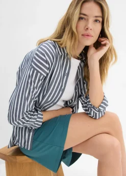 Mujer bonprix bonprix Pantalón corto sin cierre de mezcla de viscosa suave