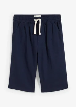 Niños bonprix bonprix Pantalón corto sin cierre de mezcla de lino ligera con corte regular