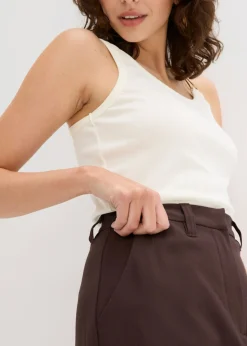 Mujer bonprix bonprix Pantalón corto tipo bermudas con pinzas