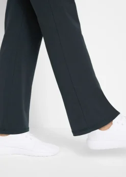 Mujer bonprix bonprix Pantalón de algodón acampanado