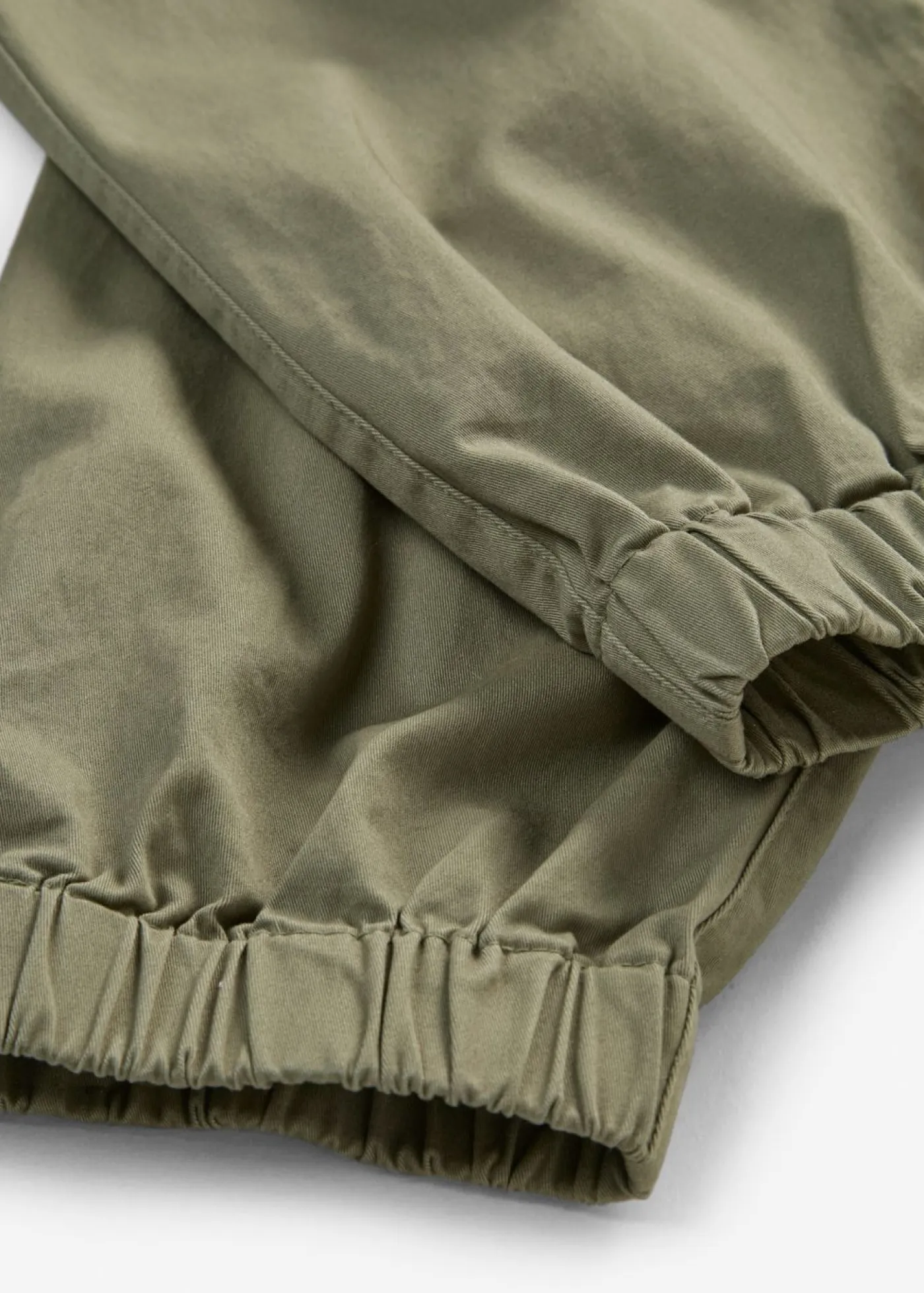 Mujer bonprix bonprix Pantalón de algodón elástico con estilo cargo
