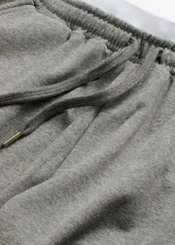 bonprix bonprix Homewear|Ropa Para Dormir>Pantalón de chándal con bolsillos gris jaspeado moteado